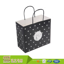 Wholesale High Quality Recycling Custom Printing Kraft Paper Bag Polka Dot For Gift Packing